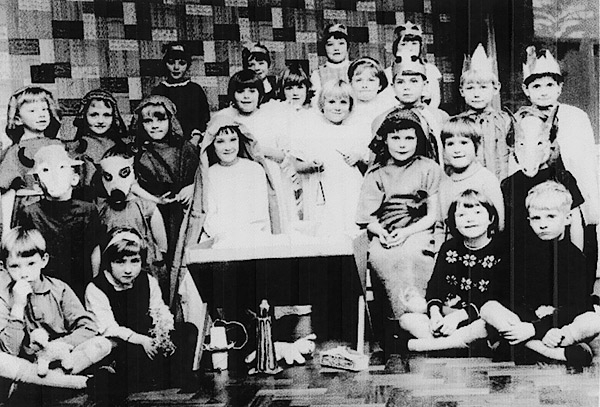 Infants School Nativity Play 1966-7