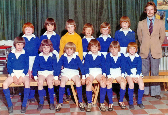 East Lea St Mary's football team c1974