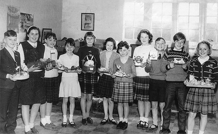 Burton Latimer Council School - Easter Competition winners - mid-1960s