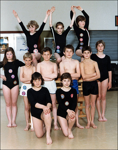  Burton Latimer - Meadowside Junior School Award One Gymnastics Team c.1980