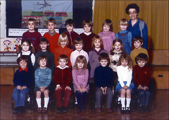 Meadowside Infants School - Mrs Pearson's Class 1983