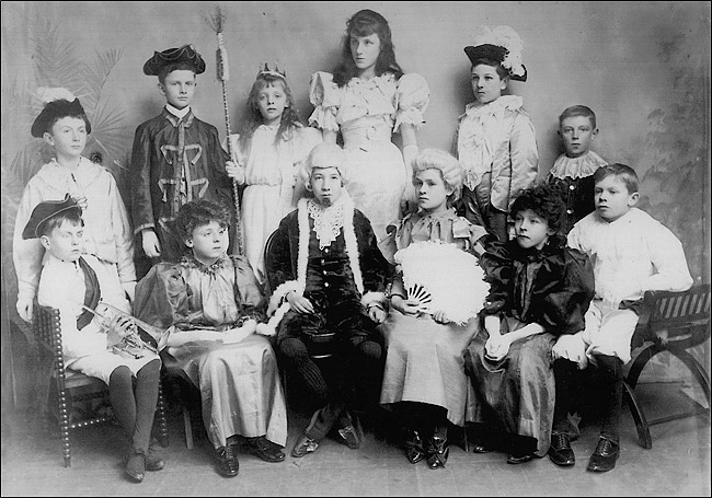 St Mary's School Play in 1897 - Cinderella