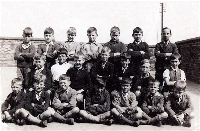 Burton Latimer Council Junior School - Boys Group c.1936