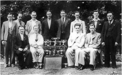 The 1937-8 Darts team