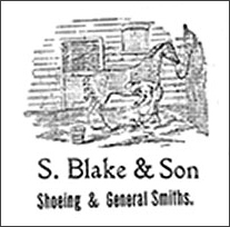 Advert for Blake's Smithy