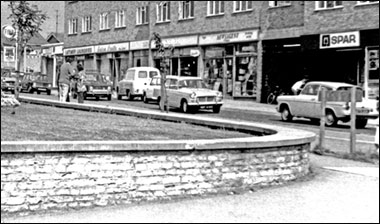 The Churchill Way shops in the early 1970s