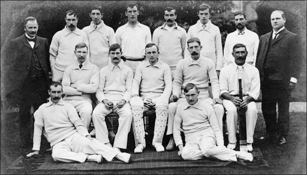 Cricket photograph - Runners up Kettering League Div 1 1905.