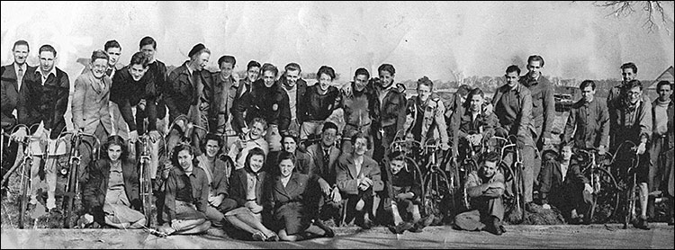 Kettering Friendly Cycle Club - 1948