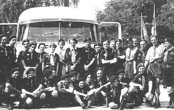 Burton Latimer Scouts in Holland 1956