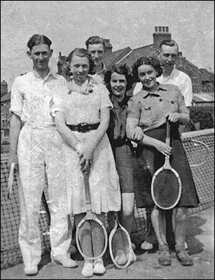 Tennis at the "Rec" in the 1930's