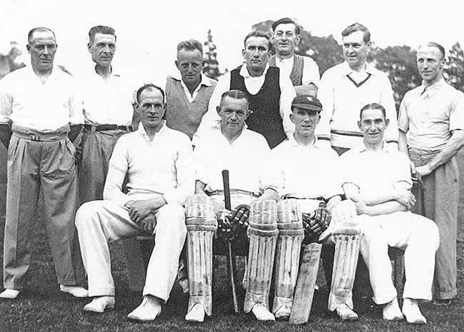British Legion Cricket Team - late 1930s