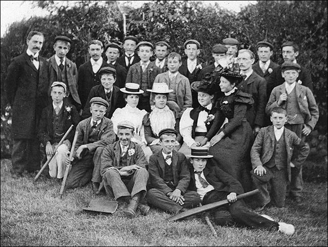 Baptist Church Cricket Match 1899
