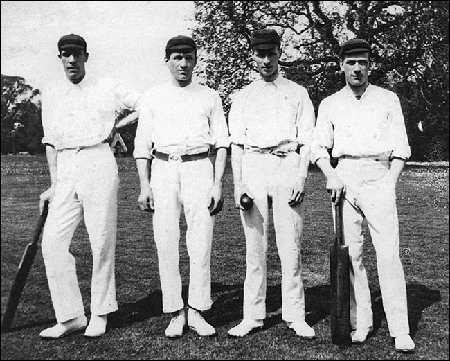 Prominent Burton Cricketers 1904