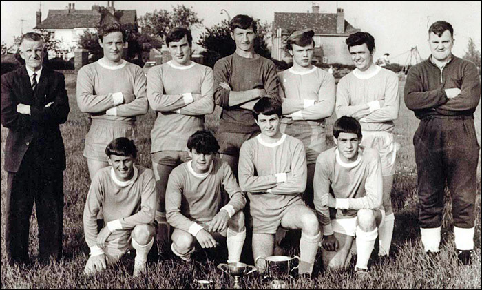 A Burton Youth football team photographed in the mid 1960's