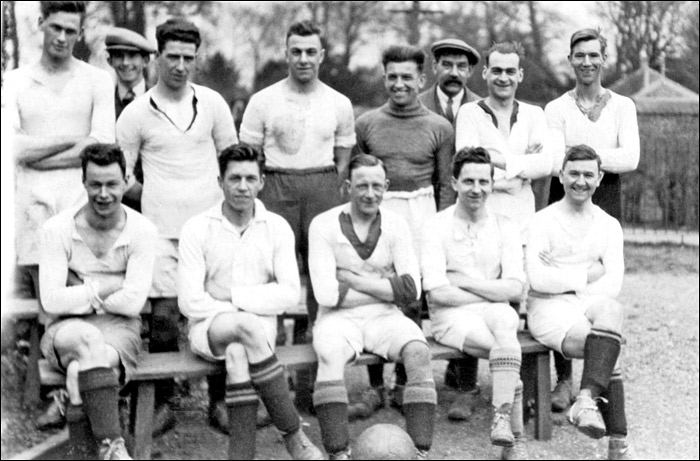 A Jack Benford Charity Football XI - early 1930's