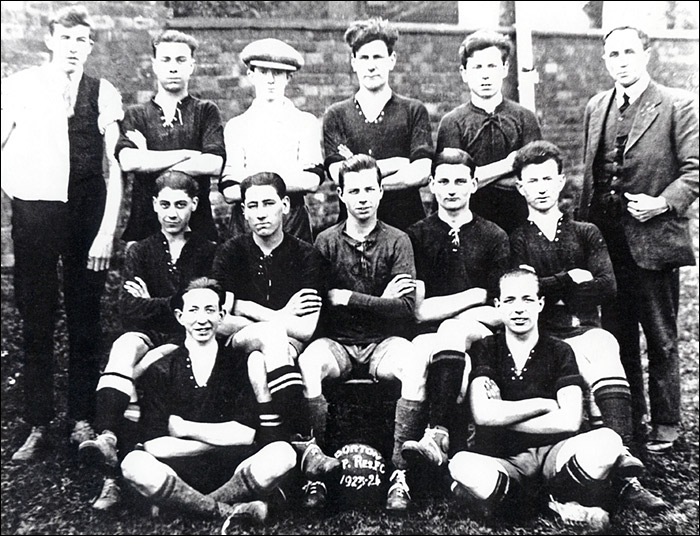 The Reserve Burton Latimer Baptist team from 1923/4