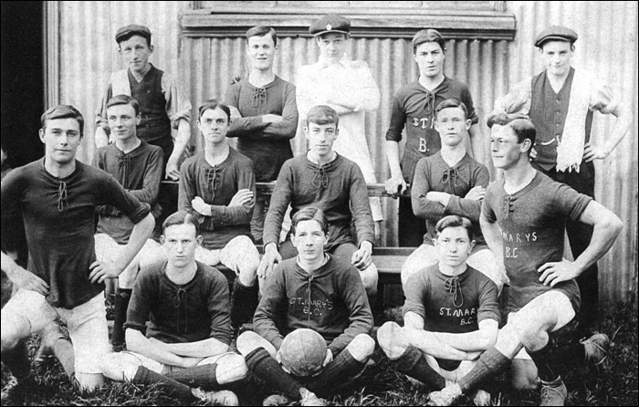 Burton Latimer St Mary's FC - possibly early 1900's