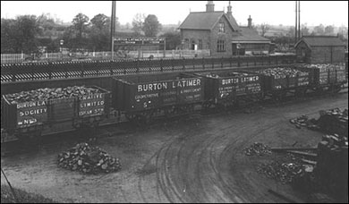 Photographs showing Burton Latimer Co-op Society Coal Wagons c 1932.