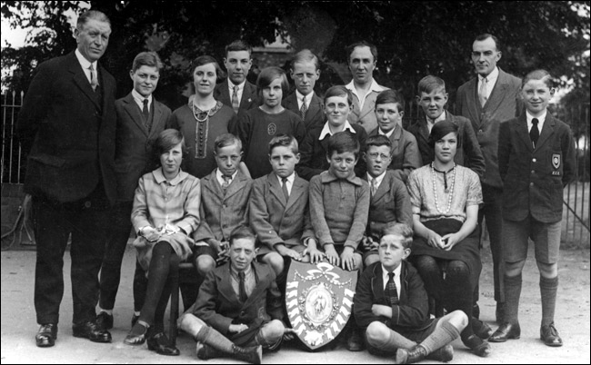 Baptist Chapel Scripture Shield prizewinners 1920s