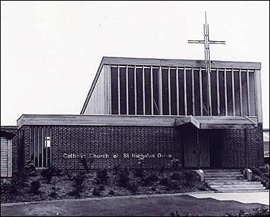 An early photograph of St Nicholas Owen Roman Catholic Church