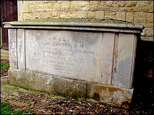 Tomb of Samuel Barwick, Rector1758-1809