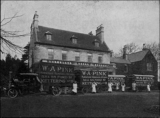 Moving the Jacques household in 1911