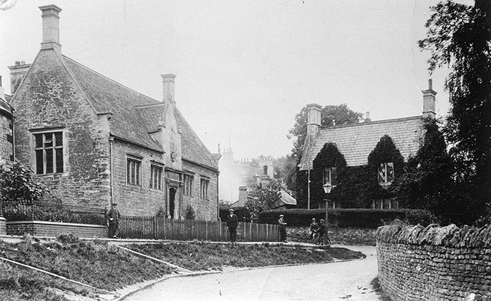 The Jacobean School built in 1622 and the Victorian School House