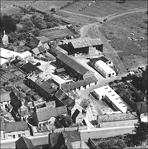 Hilly Farm and outbuilldings viewed from the west 1950