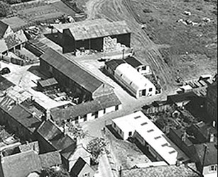 The Hilly Farm barns and sheds