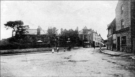 The Cross where the Horn Fair disturbance took place