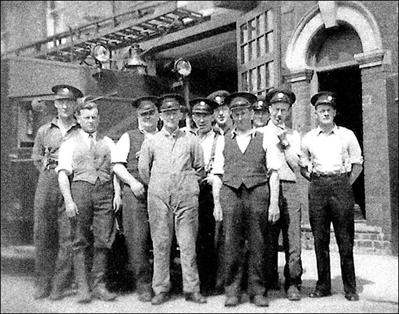 Burton Latimer firemen in the 1950s