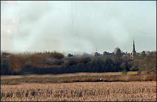 View of Burton from the Wold