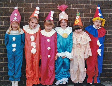 Meadowside Infants clowns