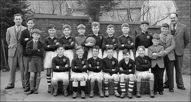 Burton Latimer County Junior School Football Team - 1956-7