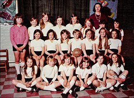 The Council Junior School Netball Team of 1973
