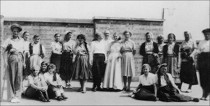 Burton Latimer Council Junior School - "Beggars Opera" cast 1949-50