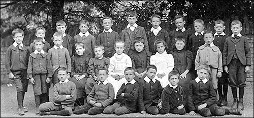 Church School pupils pictured in 1898