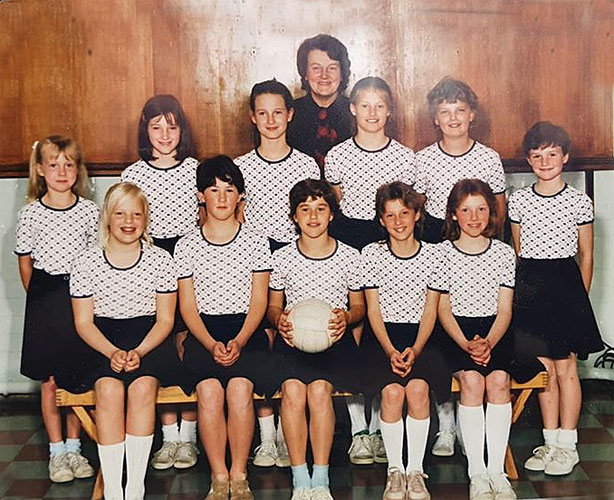 Eat Lea netball team 1985-6