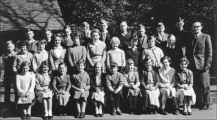 St Mary's School, Burton Latimer : Mr Pringle's Class 1956-7