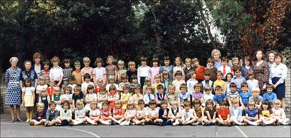 St Marys Infant school circa 1976