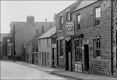 Mabel Piper's shop on the High Street, looking south