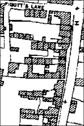 1928 Ordnance Survey Map, showing the High Causeway area in the High Street