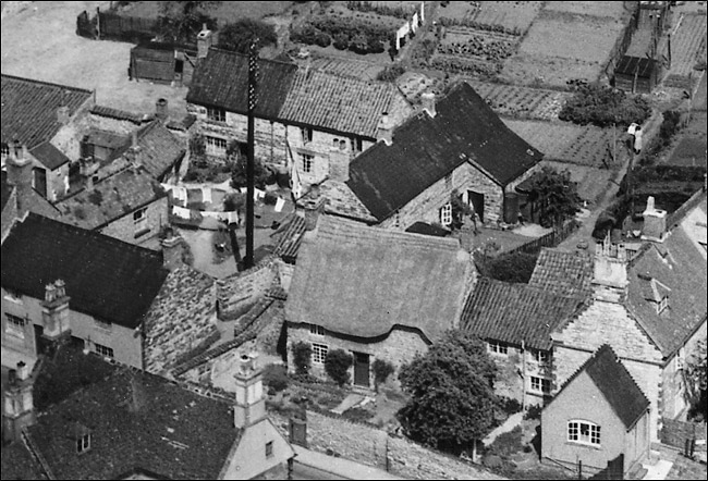 Nichol's Yard in 1950, seen from the southwest