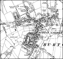 Ordnance Survey map 1938 - six inches to the mile