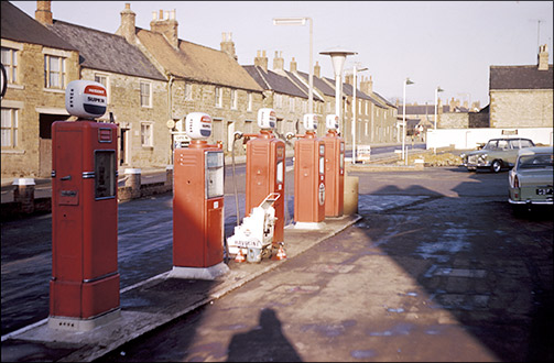 The High Causeway, seen from the Regency Garage forecourt