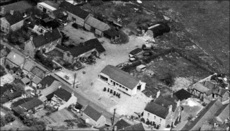 Aerial view about 1950