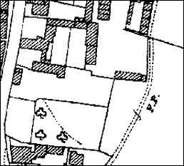 1928 Map of Washpit Farm in Burton Latimer High Street