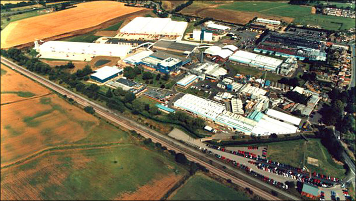 Weetabix site - an aerial view from about 2000