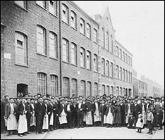 Whitney and Westley Shoe Factory in 1912