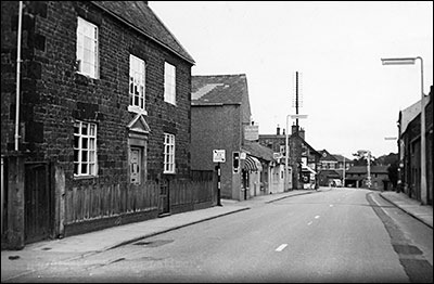 The farmhouse in 1955 still then inhabited by the Dentons.